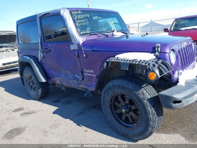 2017 Jeep Wrangler Sport მანქანა იყიდება აუქციონზე, vin: 1C4AJWAG5HL730416, აუქციონის ნომერი: 12583047