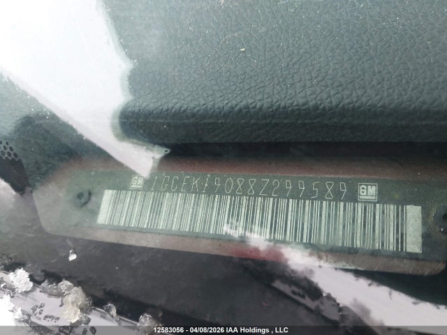 Aukcja sprzedaży 2008 Chevrolet Silverado K1500, vin: 1GCEK19088Z299589, numer aukcji: 12583056