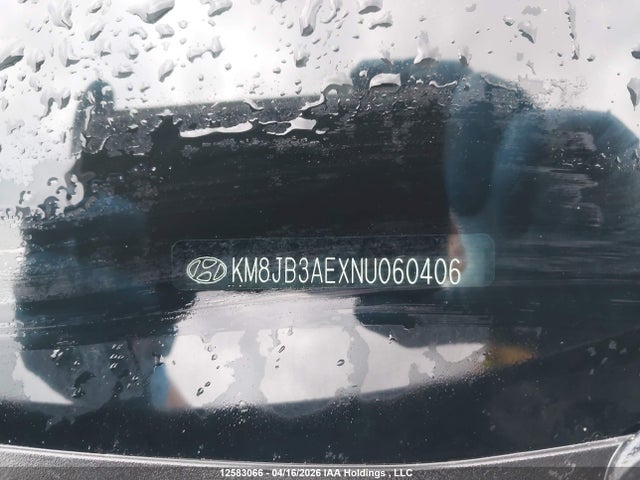 2022 Hyundai Tucson Preferred Fwd მანქანა იყიდება აუქციონზე, vin: KM8JB3AEXNU060406, აუქციონის ნომერი: 12583066