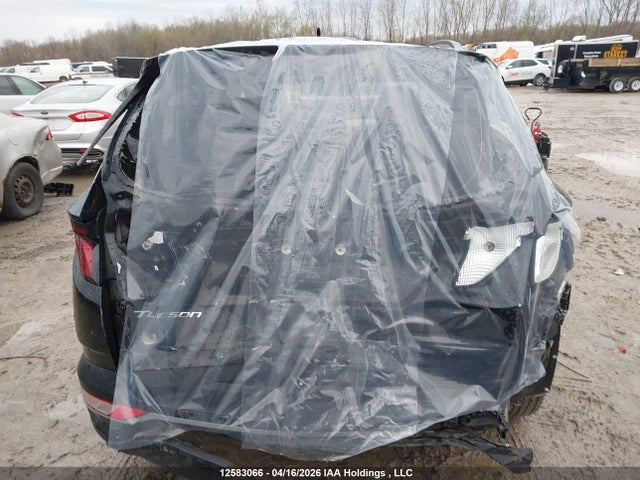 2022 Hyundai Tucson Preferred Fwd მანქანა იყიდება აუქციონზე, vin: KM8JB3AEXNU060406, აუქციონის ნომერი: 12583066