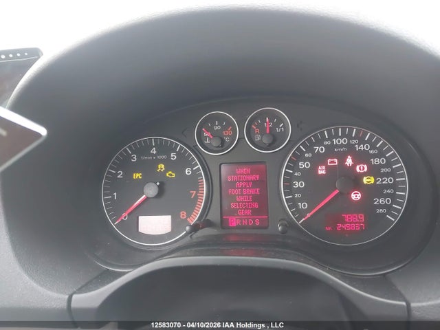 Aukcja sprzedaży 2006 Audi A3 2.0t, vin: WAUNF78P66A042428, numer aukcji: 12583070