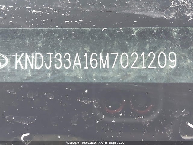 12583074 :رقم المزاد ، KNDJ33A16M7021209 vin ، 2021 Kia Soul Ev Limited مزاد بيع