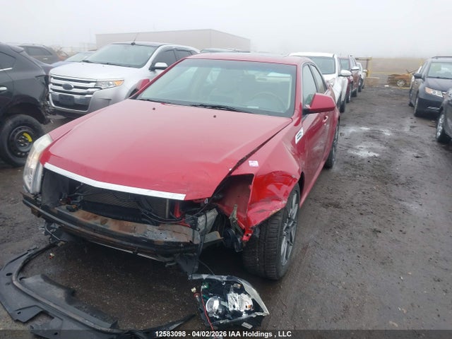12583098 :رقم المزاد ، 1G6DM5EV9A0129429 vin ، 2010 Cadillac Cts 3.6l Base مزاد بيع