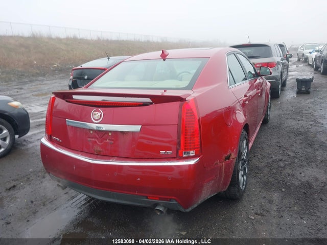 12583098 :رقم المزاد ، 1G6DM5EV9A0129429 vin ، 2010 Cadillac Cts 3.6l Base مزاد بيع