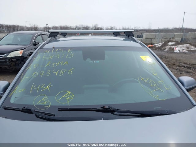 2020 Hyundai Kona Electric Preferred მანქანა იყიდება აუქციონზე, vin: KM8K23AG7LU073486, აუქციონის ნომერი: 12583113