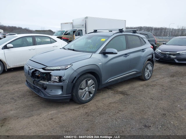 2020 Hyundai Kona Electric Preferred მანქანა იყიდება აუქციონზე, vin: KM8K23AG7LU073486, აუქციონის ნომერი: 12583113