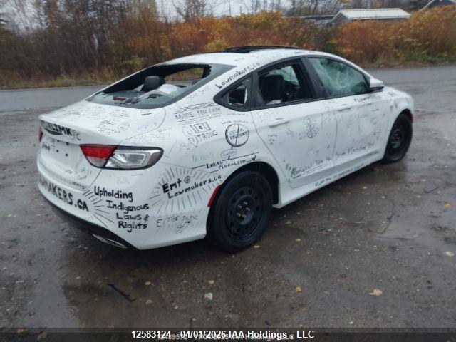 12583124 :رقم المزاد ، 1C3CCCBG4GN193500 vin ، 2016 Chrysler 200 S مزاد بيع