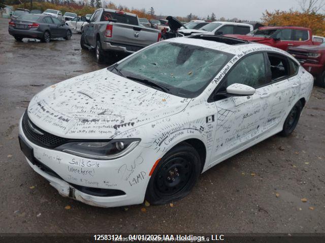 12583124 :رقم المزاد ، 1C3CCCBG4GN193500 vin ، 2016 Chrysler 200 S مزاد بيع