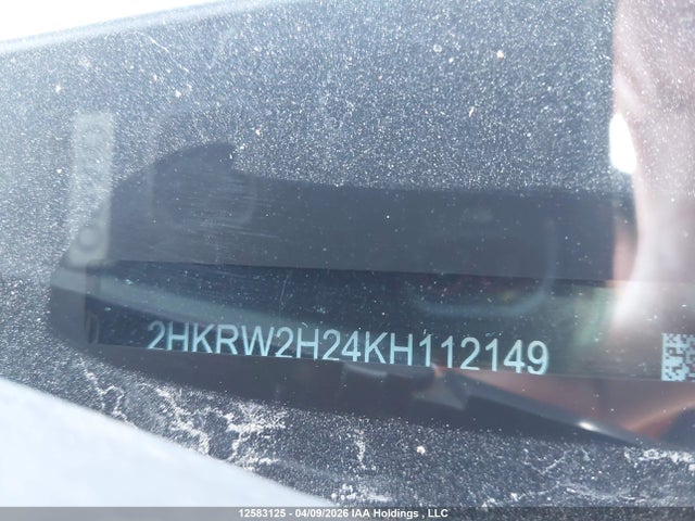 Aukcja sprzedaży 2019 Honda Cr-v, vin: 2HKRW2H24KH112149, numer aukcji: 12583125