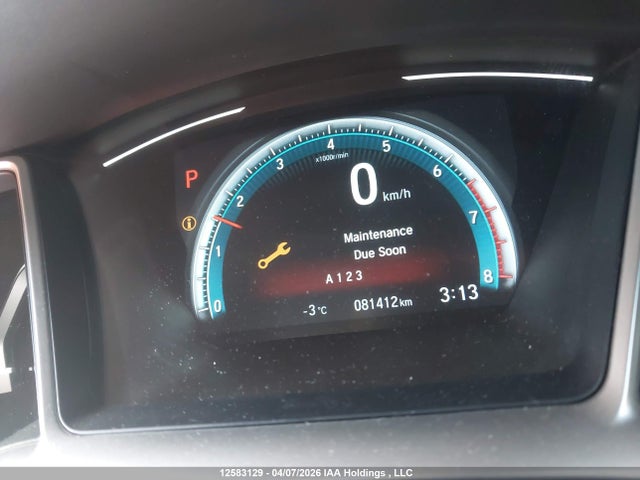 Aukcja sprzedaży 2017 Honda Civic Touring, vin: 2HGFC1F90HH105546, numer aukcji: 12583129