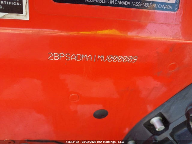 2021 Skidoo Expedition მანქანა იყიდება აუქციონზე, vin: 2BPSADMA1MV000009, აუქციონის ნომერი: 12583162