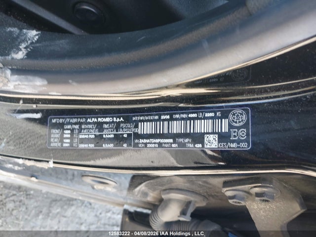 Alfa Romeo Tonale Veloce 2023 ZASNATDN9P3038656 Image 9