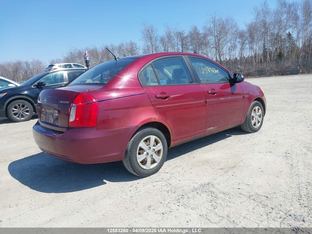 2008 Hyundai Accent Gl/gls/l მანქანა იყიდება აუქციონზე, vin: KMHCN45C88U167893, აუქციონის ნომერი: 12583260