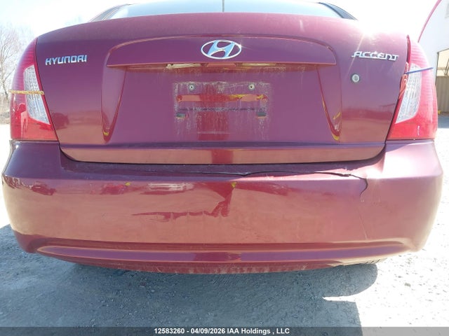 2008 Hyundai Accent Gl/gls/l მანქანა იყიდება აუქციონზე, vin: KMHCN45C88U167893, აუქციონის ნომერი: 12583260