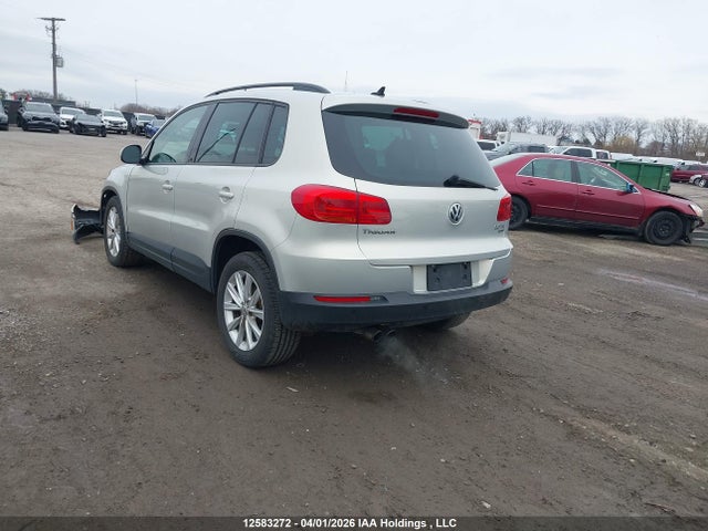 12583272 :رقم المزاد ، WVGJV3AX8EW517663 vin ، 2014 Volkswagen Tiguan Comfortline/highline/trendline مزاد بيع
