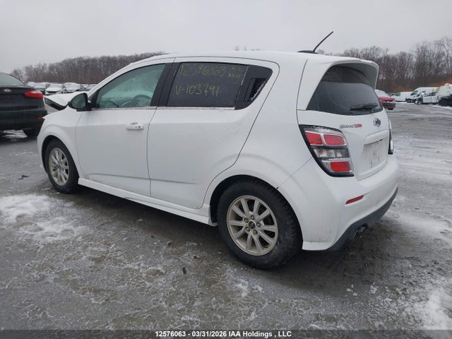 1G1JD6SB4J4103791 Chevrolet Sonic Lt Auto