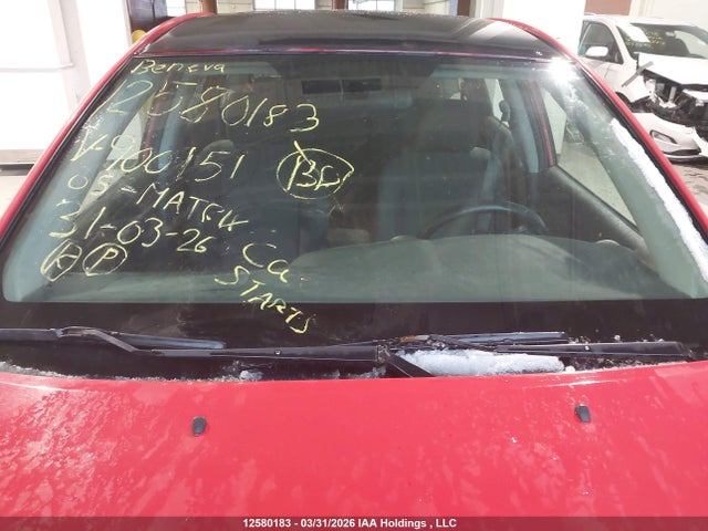 12580183 :رقم المزاد ، 2T1KR32E85C900151 vin ، 2005 Toyota Matrix Xr مزاد بيع