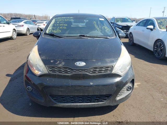 2012 Kia Rio Ex/lx/lx+/sx მანქანა იყიდება აუქციონზე, vin: KNADM5A37C6708417, აუქციონის ნომერი: 12583309