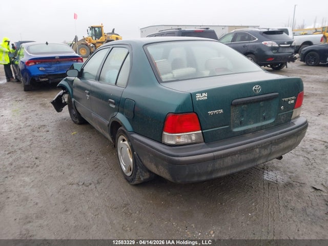 12583329 :رقم المزاد ، JT2BC53L3W0319056 vin ، 1998 Toyota Tercel Ce مزاد بيع