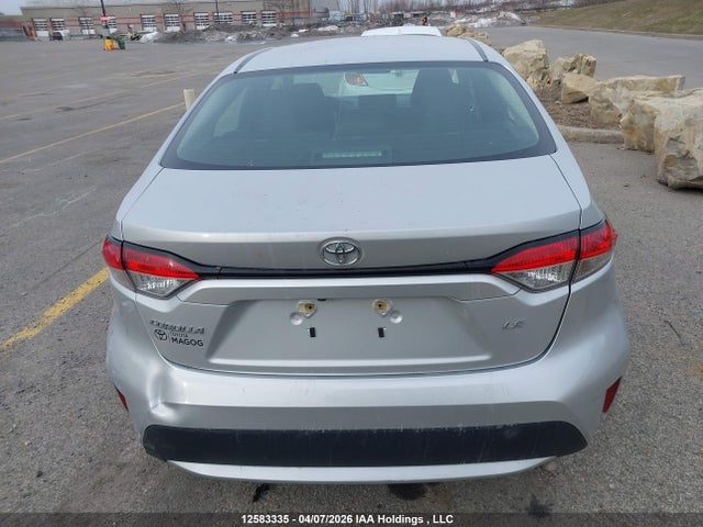 2022 Toyota Corolla Le მანქანა იყიდება აუქციონზე, vin: 5YFBPMBE4NP320200, აუქციონის ნომერი: 12583335