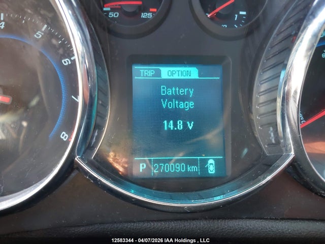 2014 Chevrolet Cruze Lt მანქანა იყიდება აუქციონზე, vin: 1G1PE5SB4E7202617, აუქციონის ნომერი: 12583344
