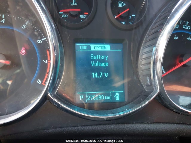 2014 Chevrolet Cruze Lt მანქანა იყიდება აუქციონზე, vin: 1G1PE5SB4E7202617, აუქციონის ნომერი: 12583344