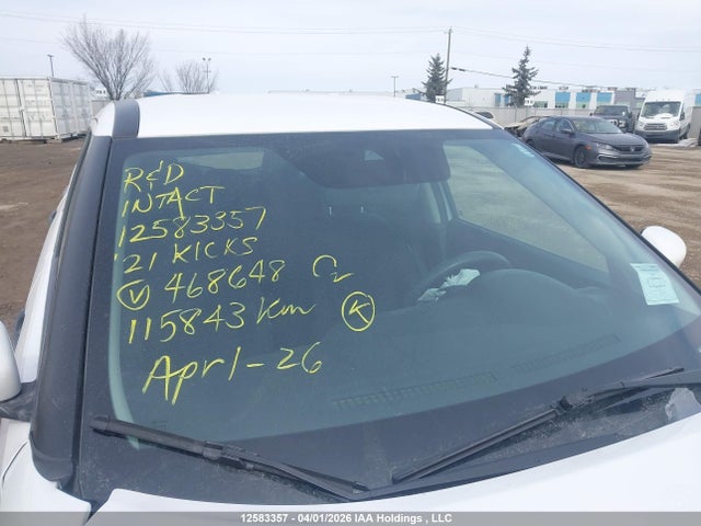 2021 Nissan Kicks S მანქანა იყიდება აუქციონზე, vin: 3N1CP5BV8ML468648, აუქციონის ნომერი: 12583357