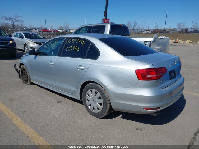 Aukcja sprzedaży 2015 Volkswagen Jetta S, vin: 3VW2K7AJ7FM243780, numer aukcji: 12583396