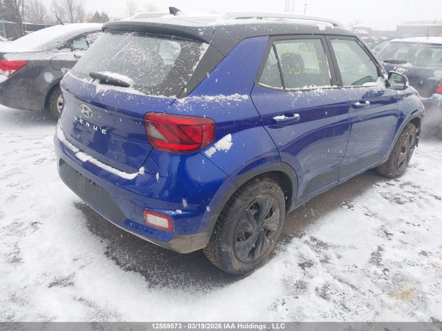 12569573 :رقم المزاد ، KMHRC8A35LU024342 vin ، 2020 Hyundai Venue Trend With Urban Edition Package With Denim Blue Interior Colour Pack مزاد بيع
