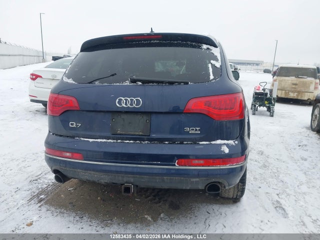 12583435 :رقم المزاد ، WA1VGCFE0DD000370 vin ، 2013 Audi Q7 مزاد بيع