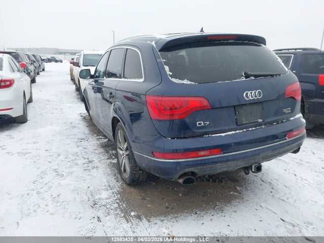 12583435 :رقم المزاد ، WA1VGCFE0DD000370 vin ، 2013 Audi Q7 مزاد بيع