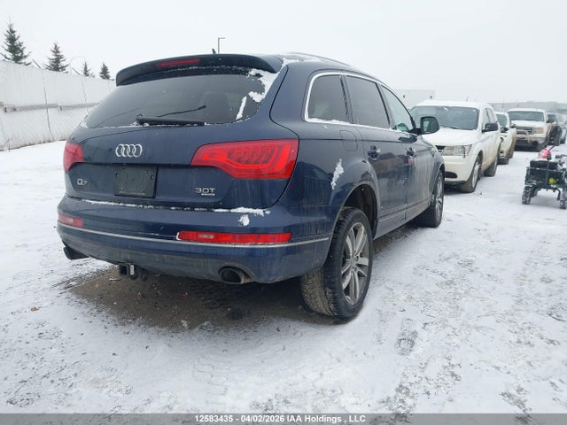 12583435 :رقم المزاد ، WA1VGCFE0DD000370 vin ، 2013 Audi Q7 مزاد بيع