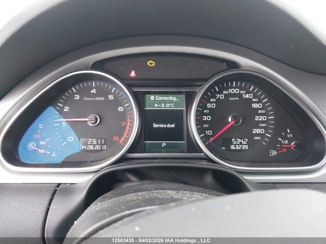 12583435 :رقم المزاد ، WA1VGCFE0DD000370 vin ، 2013 Audi Q7 مزاد بيع