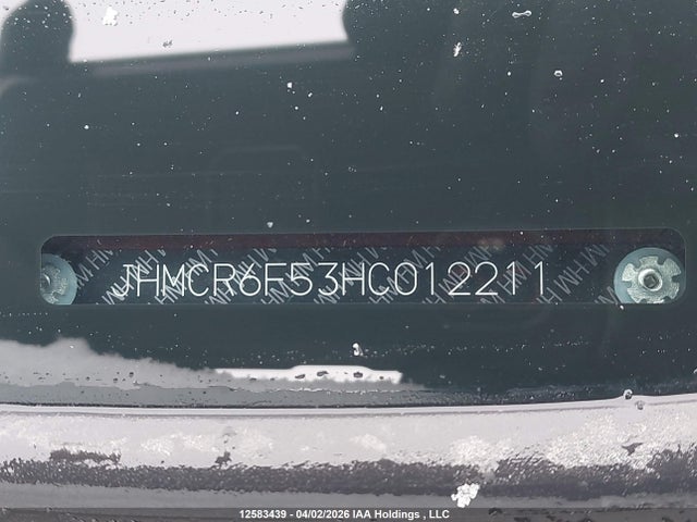 JHMCR6F53HC012211 Honda Accord Hybrid Ex-l