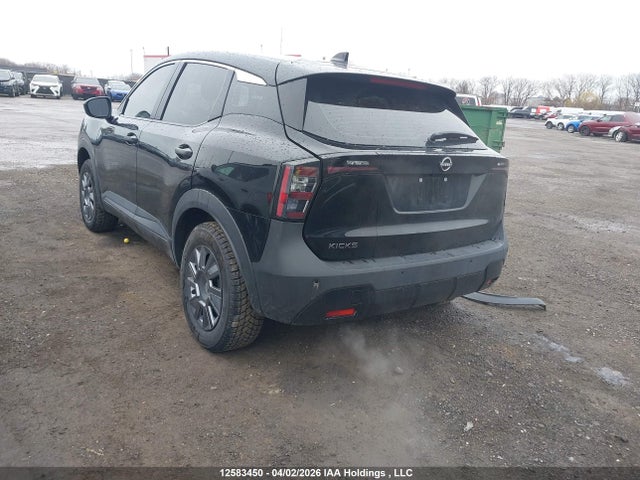 Aukcja sprzedaży 2025 Nissan Kicks S, vin: 3N8AP6BA8SL421208, numer aukcji: 12583450