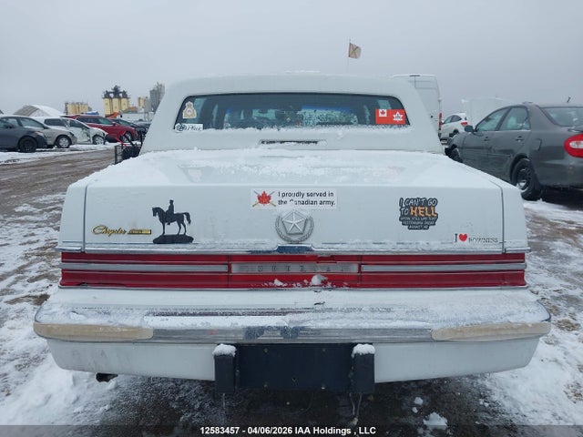 1991 Chrysler Imperial მანქანა იყიდება აუქციონზე, vin: 1C3XY56L4MD261818, აუქციონის ნომერი: 12583457