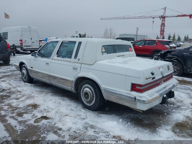 1991 Chrysler Imperial მანქანა იყიდება აუქციონზე, vin: 1C3XY56L4MD261818, აუქციონის ნომერი: 12583457