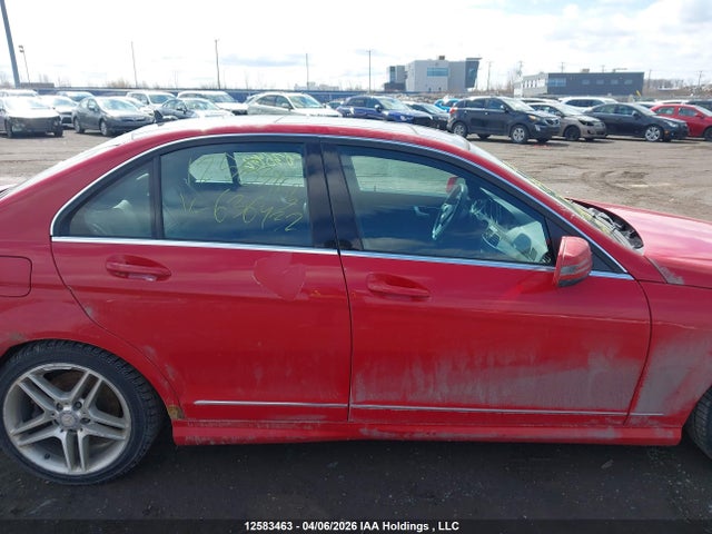 12583463 :رقم المزاد ، WDDGF8BB9CA636432 vin ، 2012 Mercedes-benz C 300 4matic مزاد بيع