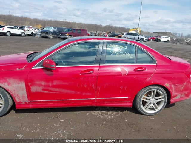 12583463 :رقم المزاد ، WDDGF8BB9CA636432 vin ، 2012 Mercedes-benz C 300 4matic مزاد بيع