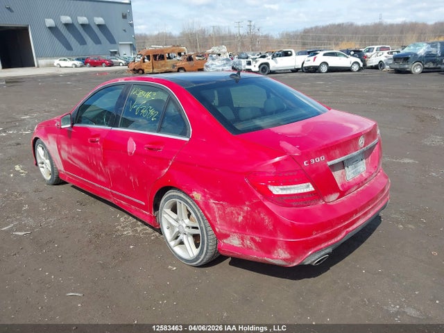12583463 :رقم المزاد ، WDDGF8BB9CA636432 vin ، 2012 Mercedes-benz C 300 4matic مزاد بيع