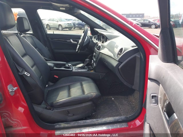 12583463 :رقم المزاد ، WDDGF8BB9CA636432 vin ، 2012 Mercedes-benz C 300 4matic مزاد بيع