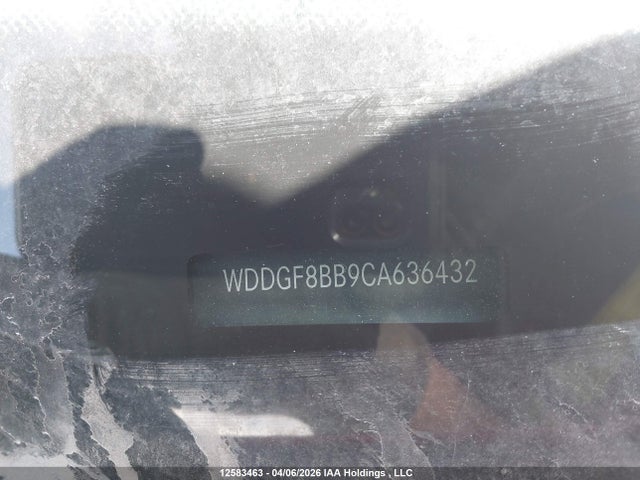 12583463 :رقم المزاد ، WDDGF8BB9CA636432 vin ، 2012 Mercedes-benz C 300 4matic مزاد بيع