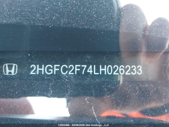 Honda CIVIC EX 2020 2HGFC2F74LH026233 Image 19