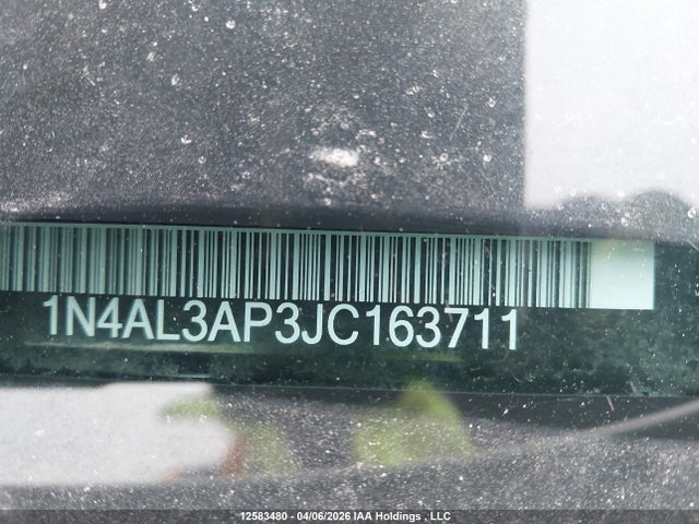 1N4AL3AP3JC163711 Nissan Altima 2.5/s/sv/sl/sr