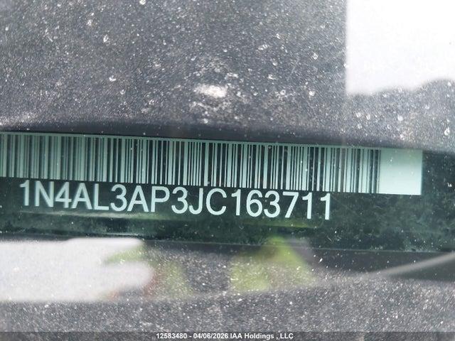 1N4AL3AP3JC163711 Nissan Altima 2.5/s/sv/sl/sr
