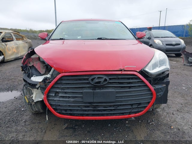 12583501 :رقم المزاد ، KMHTC6AE2EU185777 vin ، 2014 Hyundai Veloster Turbo مزاد بيع