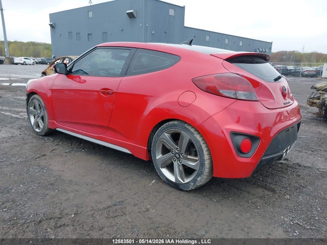 12583501 :رقم المزاد ، KMHTC6AE2EU185777 vin ، 2014 Hyundai Veloster Turbo مزاد بيع