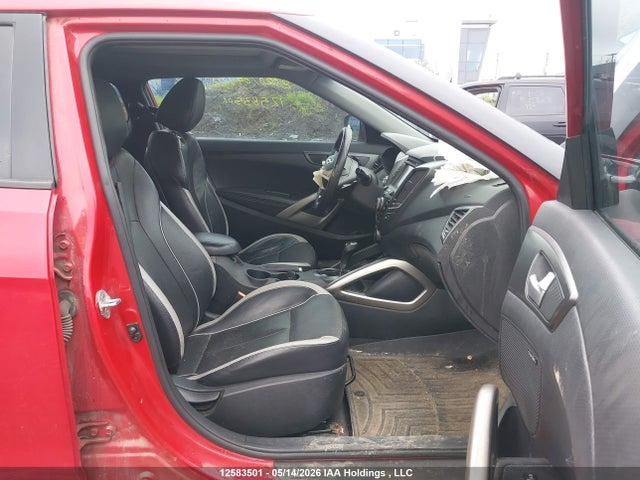12583501 :رقم المزاد ، KMHTC6AE2EU185777 vin ، 2014 Hyundai Veloster Turbo مزاد بيع
