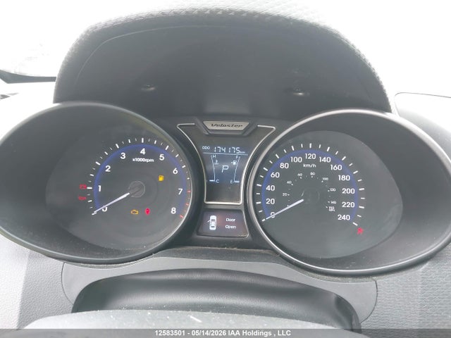 12583501 :رقم المزاد ، KMHTC6AE2EU185777 vin ، 2014 Hyundai Veloster Turbo مزاد بيع