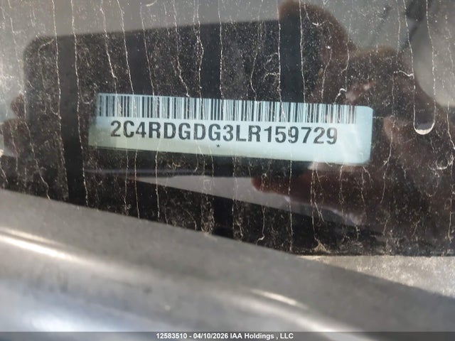Продаж на аукціоні авто 2020 Dodge Grand Caravan Crew, vin: 2C4RDGDG3LR159729, номер лоту: 12583510